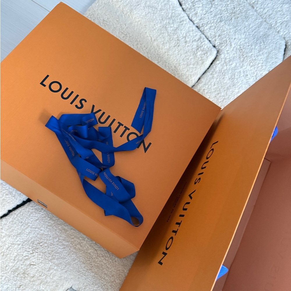 Louis Vuitton Signature Orange Gift Box